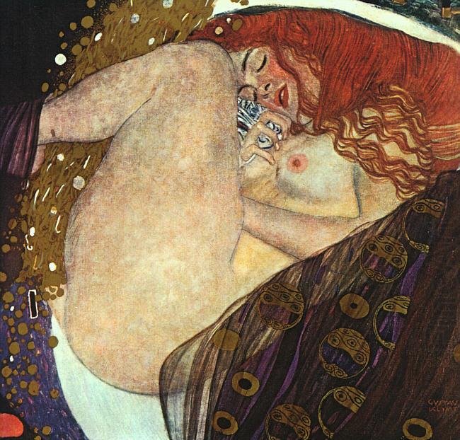 Gustav Klimt Danae china oil painting image